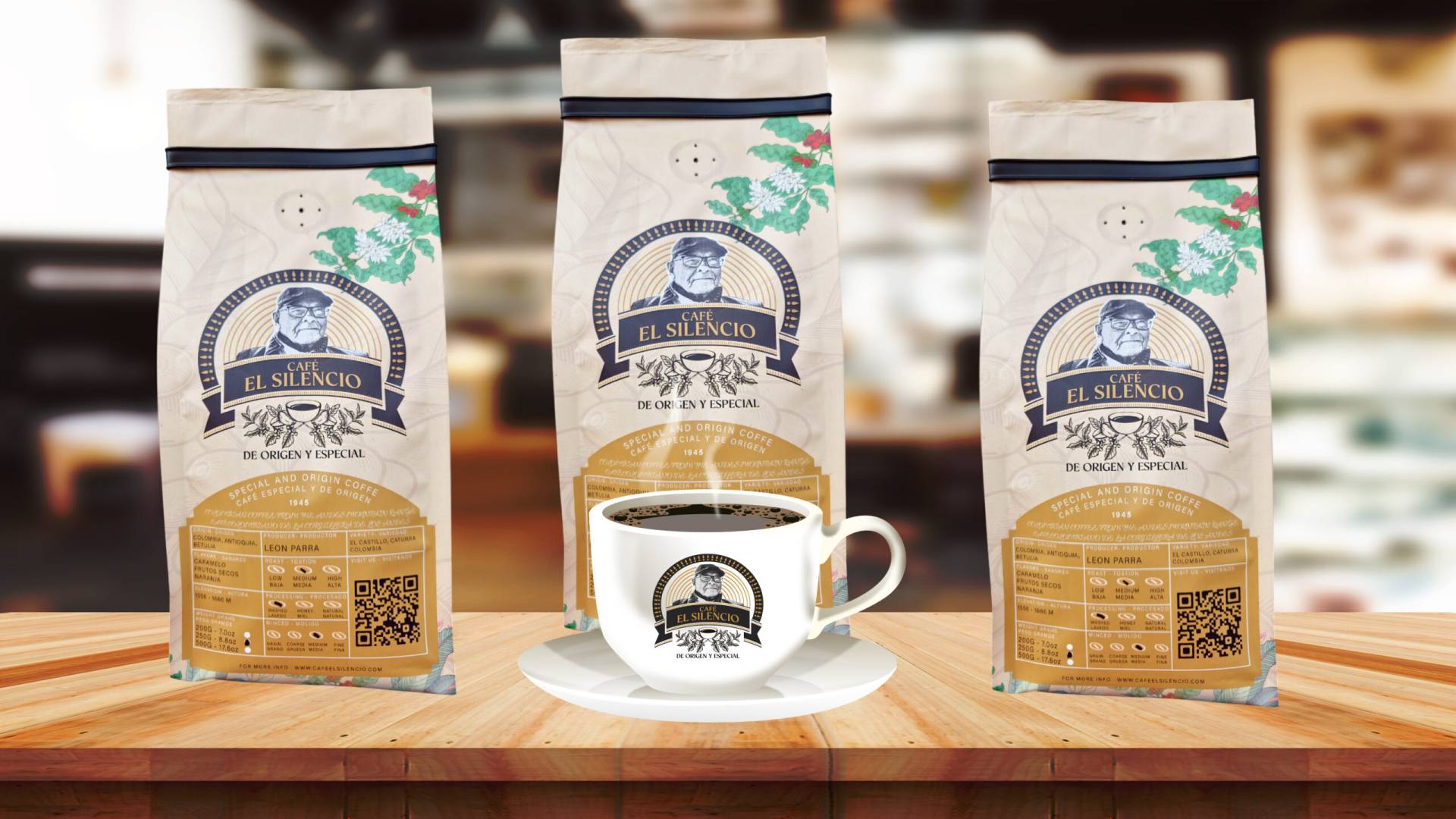 Bolsas Cafe El Silencio